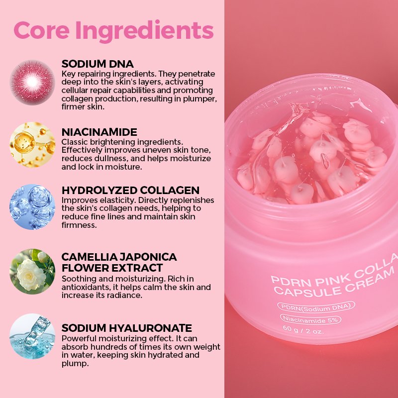 Crema facial con PDRN, niacinamida y colágeno - 7